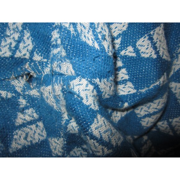 Soft Surroundings Sz L Top Shirt Blouse Pants Slacks Set Teal Elastic Wide Soft - Picture 6 of 6